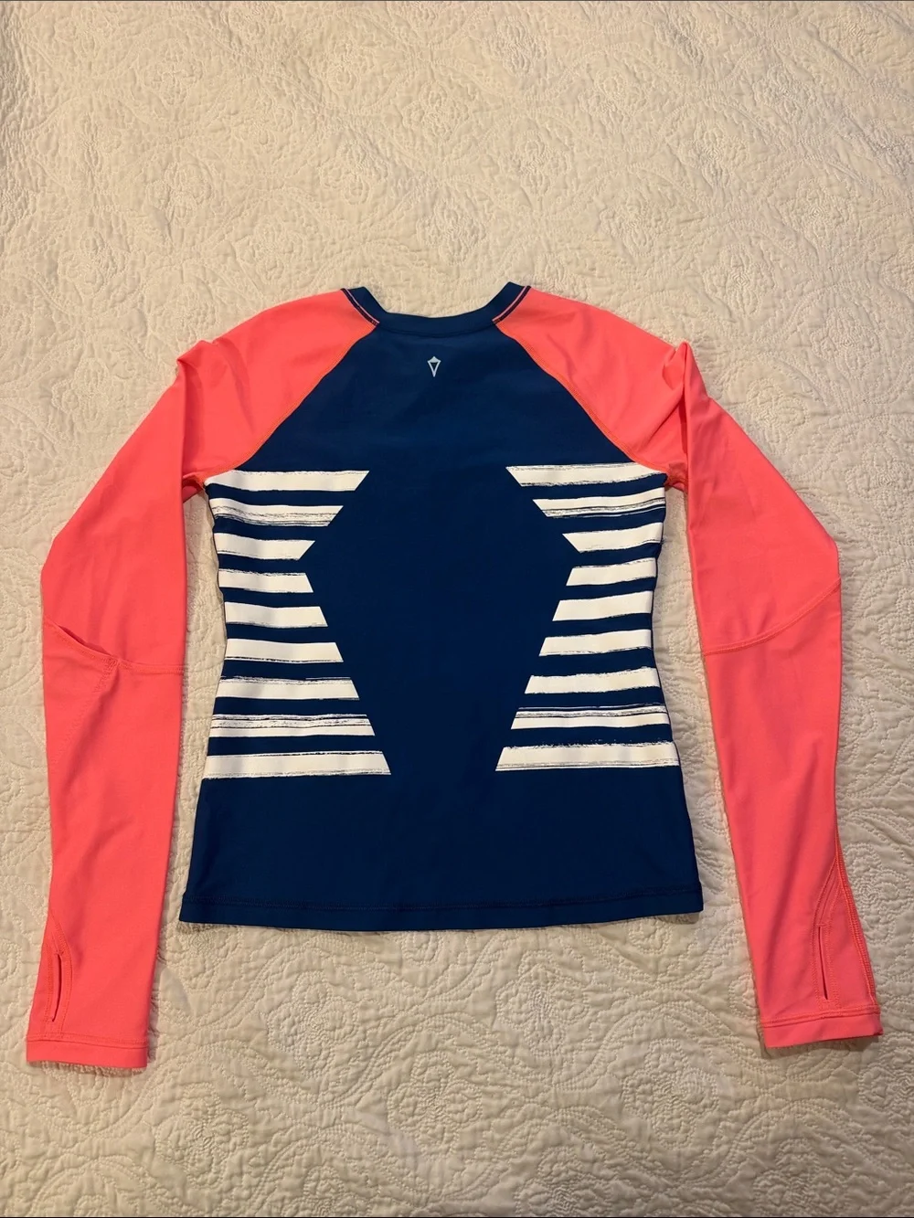 Ivivva Jet Set Blue Underwater Paradise Rashguard